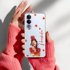 Daisy Flower Customize Anti Yellow Case For Vivo V70 FE 5G