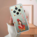 Daisy Flower Customize Transparent Silicon Case For Vivo X200 5G