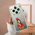 Daisy Flower Customize Transparent Silicon Case For Vivo X200T 5G