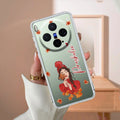 Daisy Flower Customize Transparent Silicon Case For Vivo X300 5G