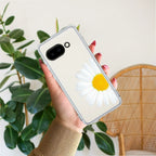 Daisy Flower Anti Yellow Case For Google Pixel 9a 5G
