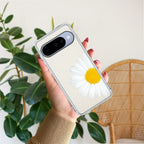 Daisy Flower Transparent silicon case For Google Pixel 10