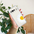 Daisy Flower Transparent silicon case For Google Pixel 10 Pro XL