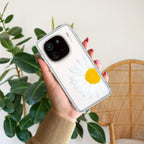 Daisy Flower Transparent silicon case For iQOO 12 5G