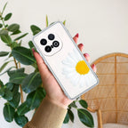 Daisy Flower Transparent silicon case For iQOO 13 5G