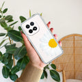 Daisy Flower Transparent silicon case For iQOO 15 5G