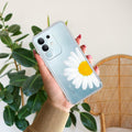 Daisy Flower Transparent silicon case For iQOO Z10x 5G