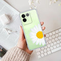 Daisy Flower Transparent silicon case For iQOO Z7 Pro 5G