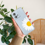 Daisy Flower Anti Yellow Case For Motorola Edge 40 Neo 5G