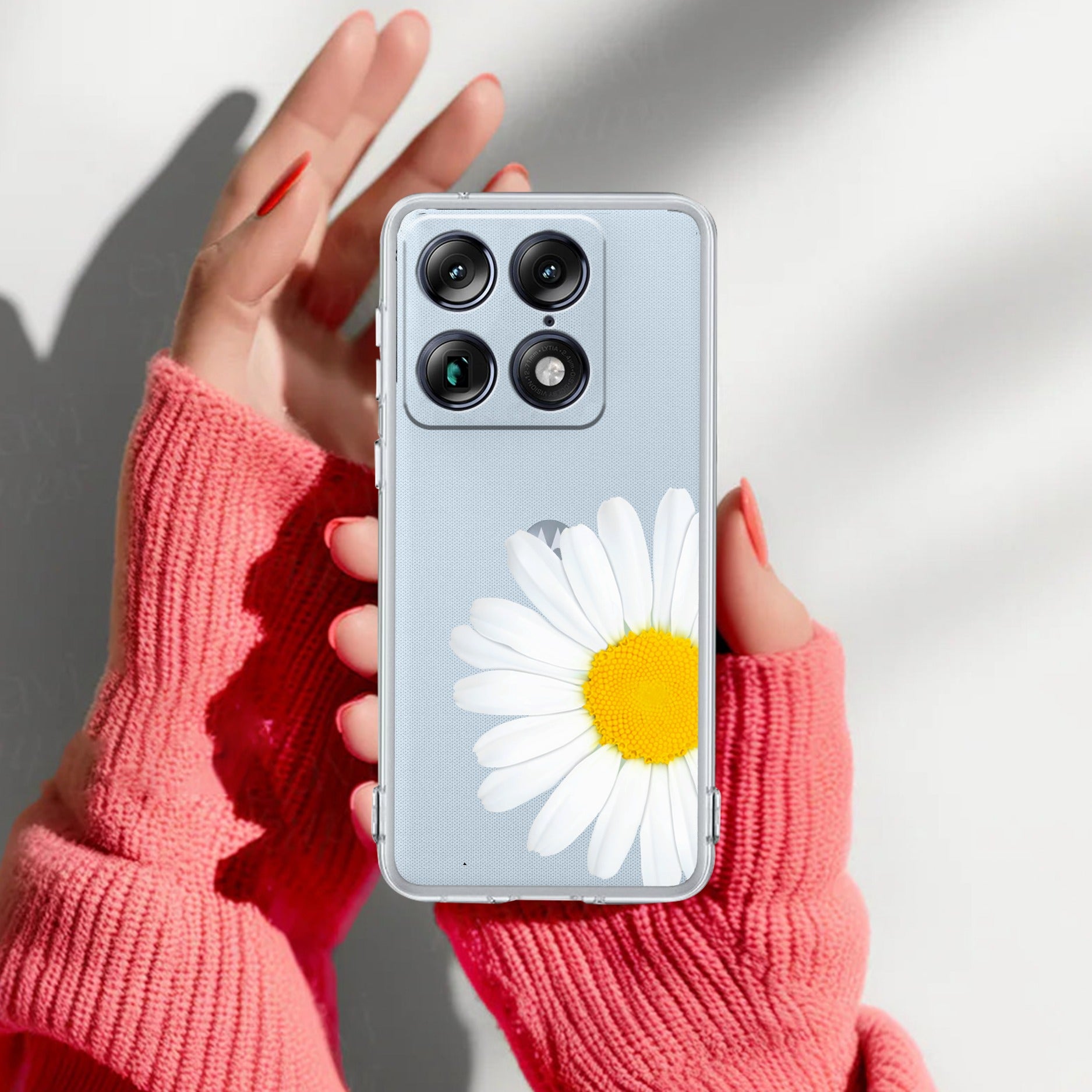 Daisy Flower Anti Yellow Case For Motorola Signature 5G