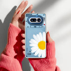 Daisy Flower Anti Yellow Case For Nothing Phone 4A 5G