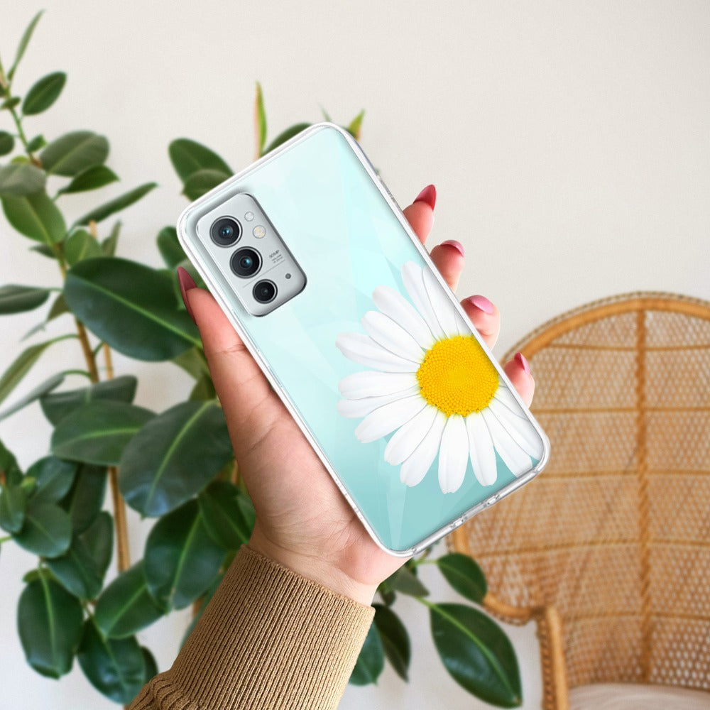 Daisy Flower Transparent silicon case For OnePlus