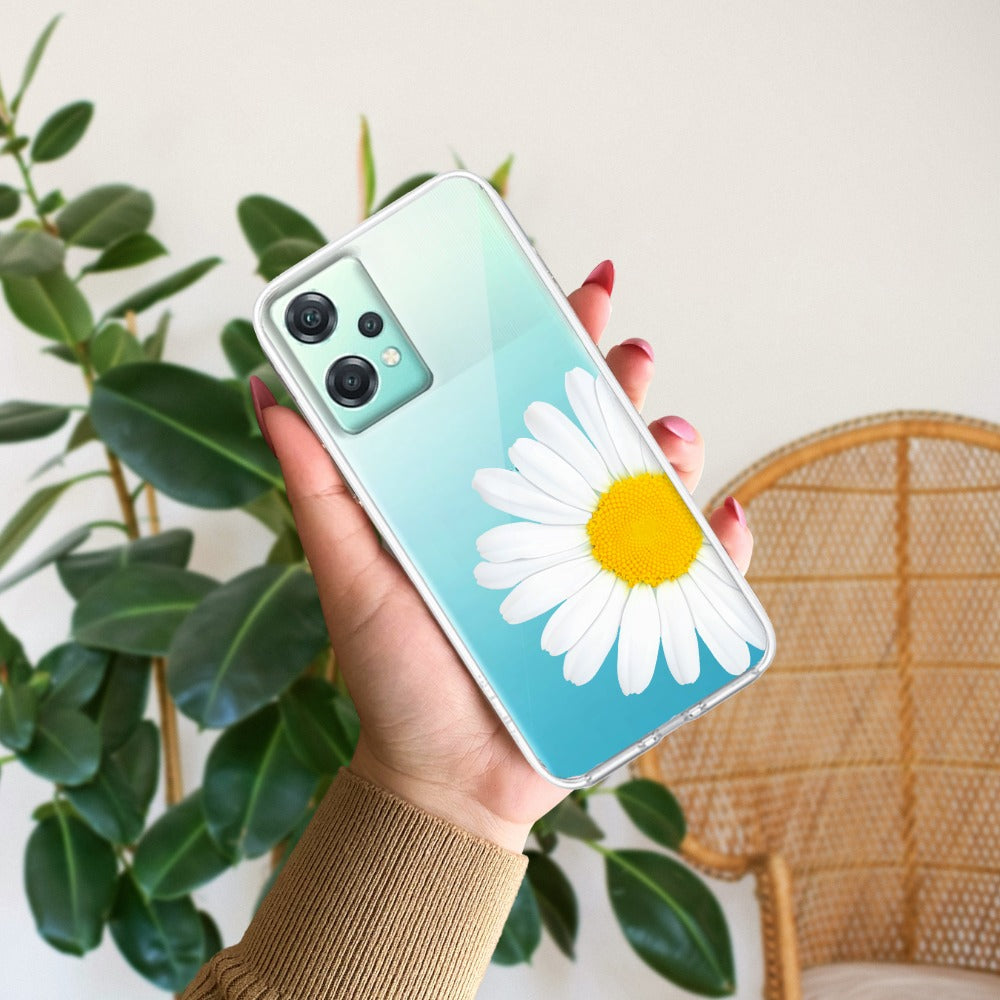 Daisy Flower Transparent silicon case For OnePlus