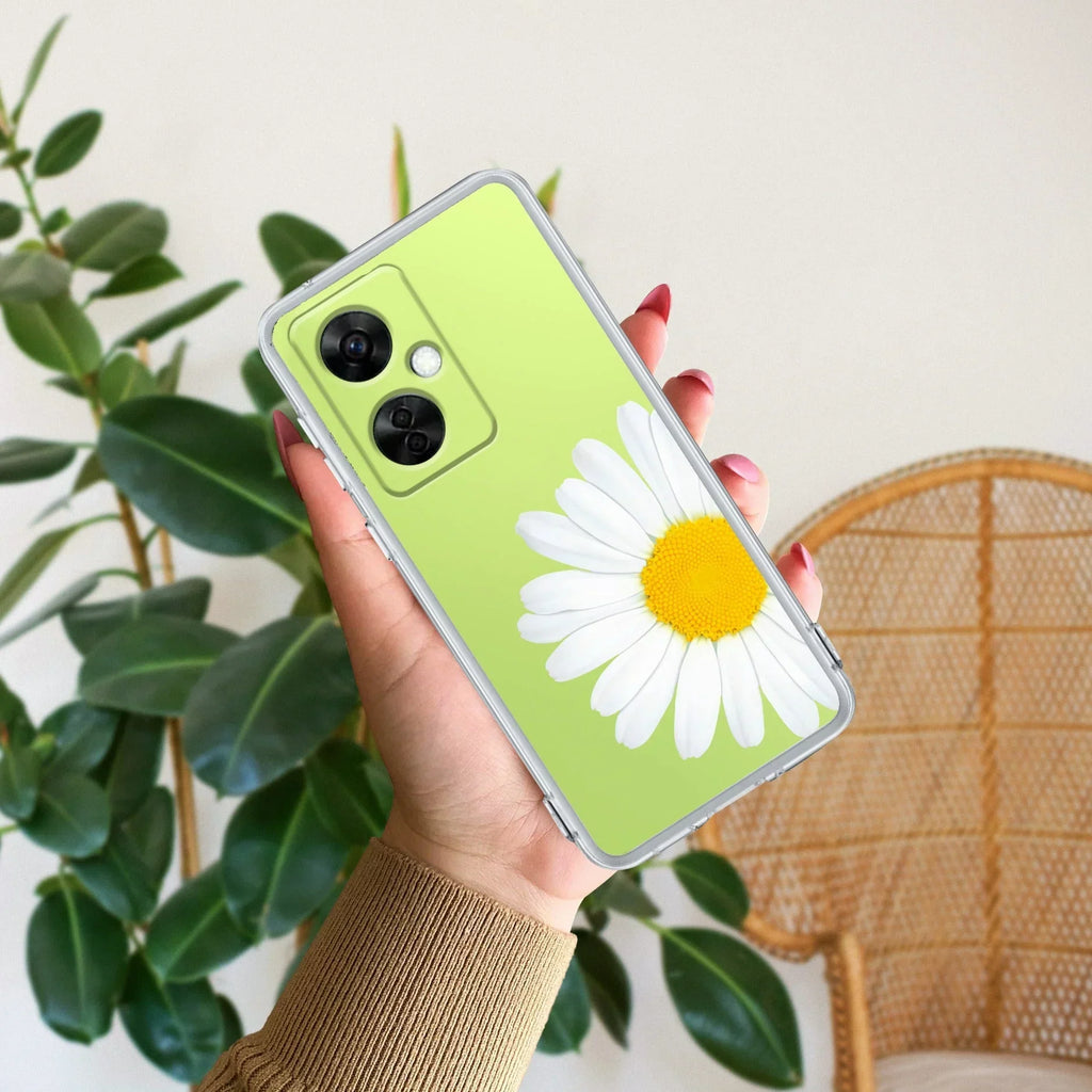 Daisy Flower Transparent silicon case For OnePlus - ShopOnCliQ