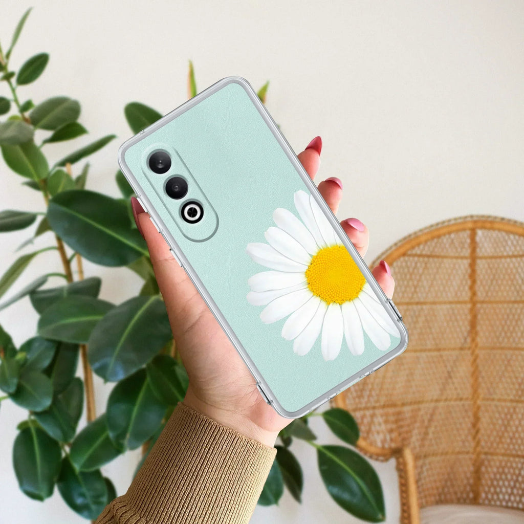 Daisy Flower Transparent silicon case For OnePlus - ShopOnCliQ