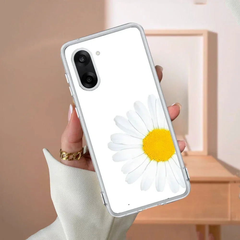Daisy Flower Transparent silicon case For OnePlus - ShopOnCliQ