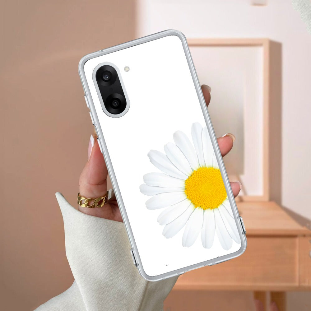 Daisy Flower Transparent silicon case For OnePlus