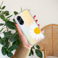Daisy Flower Customize Anti Yellow Case For Oppo F23 5G