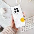 Daisy Flower Transparent silicon case For Oppo F29 Pro 5G