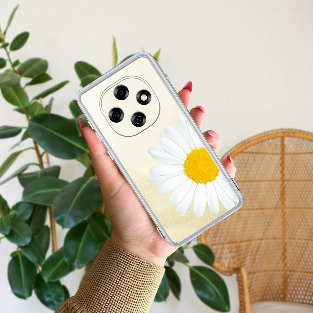 Daisy Flower Anti Yellow Case For Oppo F31 Pro 5G