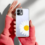 Daisy Flower Transparent silicon case For Oppo A38 4G