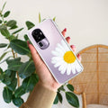 Daisy Flower Transparent silicon case For Oppo Reno 7 5G