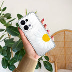 Daisy Flower Anti Yellow Case For Oppo Reno 13 5G