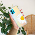 Daisy Flower Transparent silicon case For Realme C75 5G