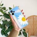Daisy Flower Transparent silicon case For Realme GT 6T 5G