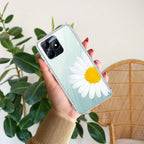 Daisy Flower Transparent silicon case For Realme C53