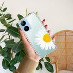 Daisy Flower Transparent silicon case For Realme C55