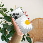Daisy Flower Transparent silicon case For Realme C55