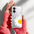 Daisy Flower Transparent silicon case For Realme P3 5G