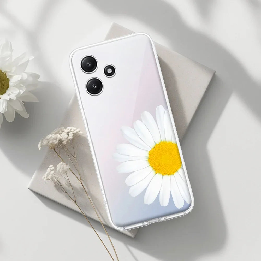 Daisy Flower Transparent silicon case For Redmi/Xiaomi - ShopOnCliQ