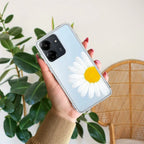 Daisy Flower Transparent silicon case For Redmi A5 4G