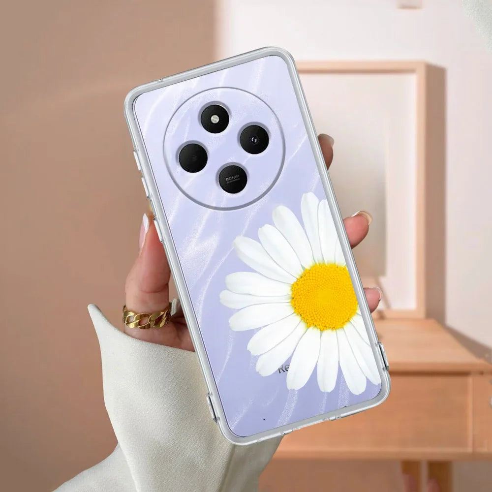 Daisy Flower Transparent silicon case For Poco - ShopOnCliQ