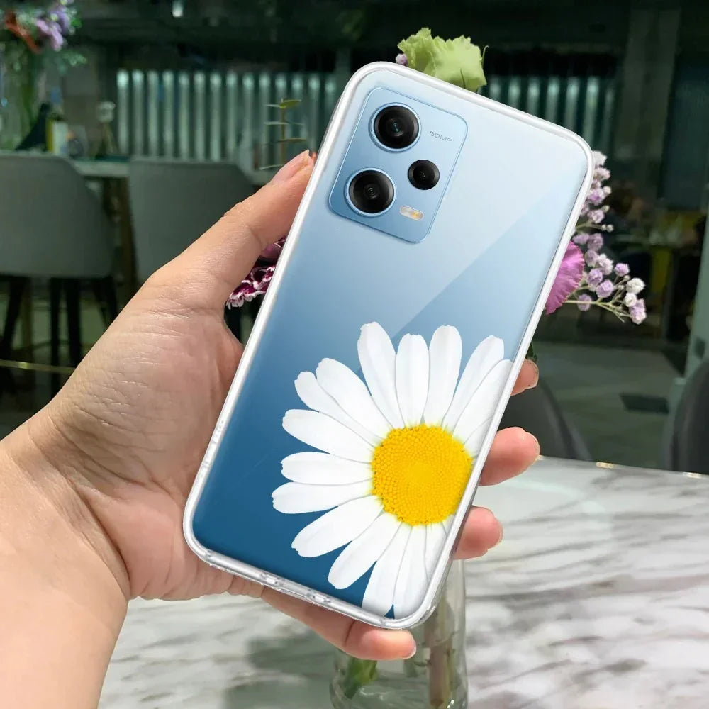 Daisy Flower Transparent silicon case For Redmi/Xiaomi - ShopOnCliQ