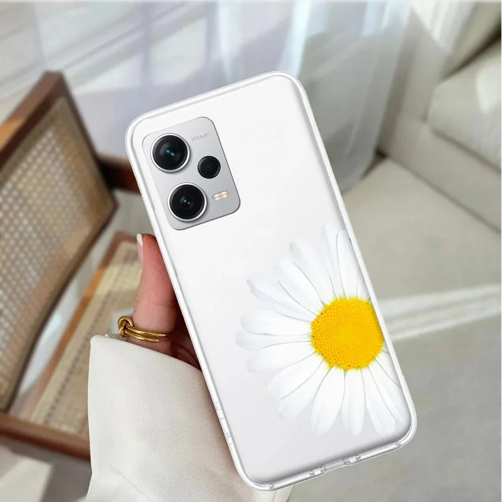 Daisy Flower Transparent silicon case For Redmi/Xiaomi - ShopOnCliQ