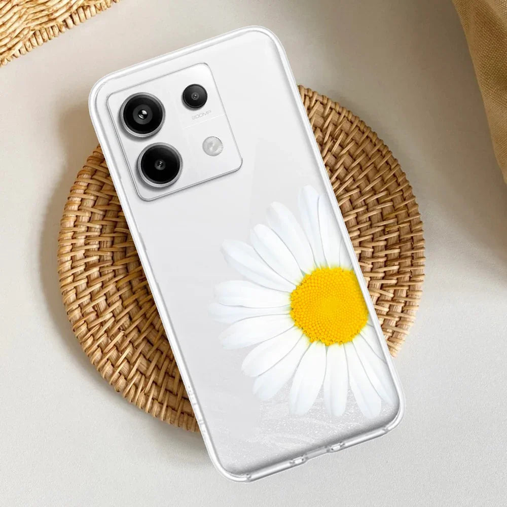 Daisy Flower Transparent silicon case For Redmi/Xiaomi - ShopOnCliQ