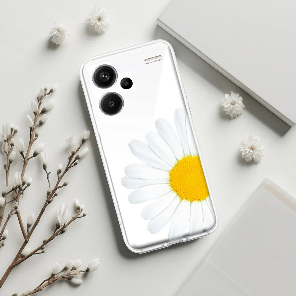 Daisy Flower Transparent silicon case For Redmi/Xiaomi - ShopOnCliQ