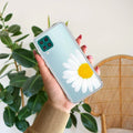 Daisy Flower Anti Yellow Case For Samsung Galaxy A12 / M12 / F12