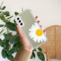 Daisy Flower Anti Yellow Case For Samsung Galaxy S22 5G