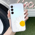 Daisy Flower Anti Yellow Case For Samsung Galaxy S23 5G