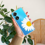 Daisy Flower Transparent silicon case For Vivo T2 5G