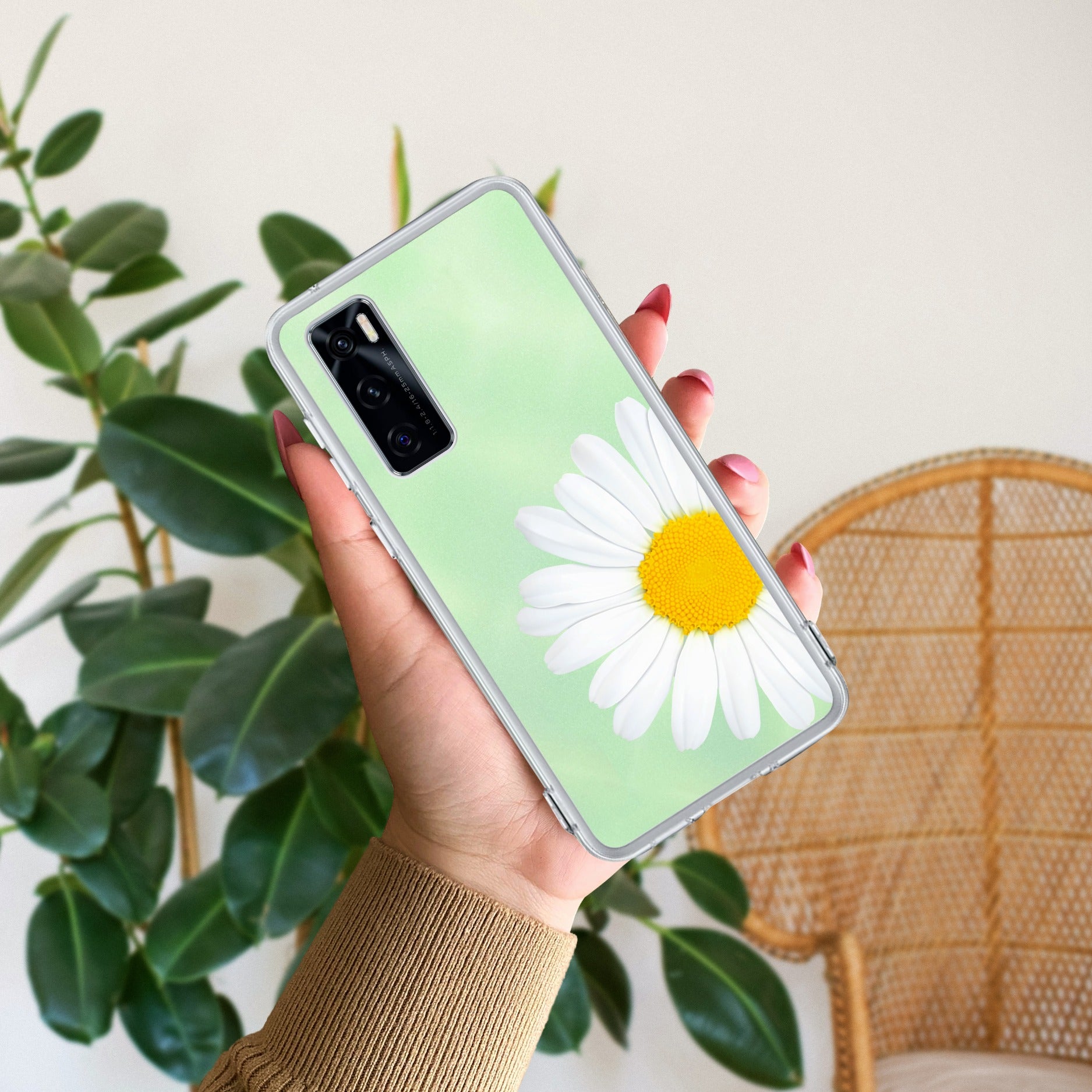 Scarlet Selfie Customize Transparent Silicon Case For Vivo