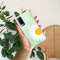 Daisy Flower Transparent silicon case For Vivo V21e 5G