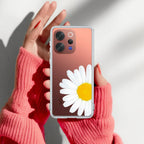Daisy Flower Transparent silicon case For Vivo V23 Pro 5G