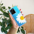 Daisy Flower Transparent silicon case For Vivo Y35