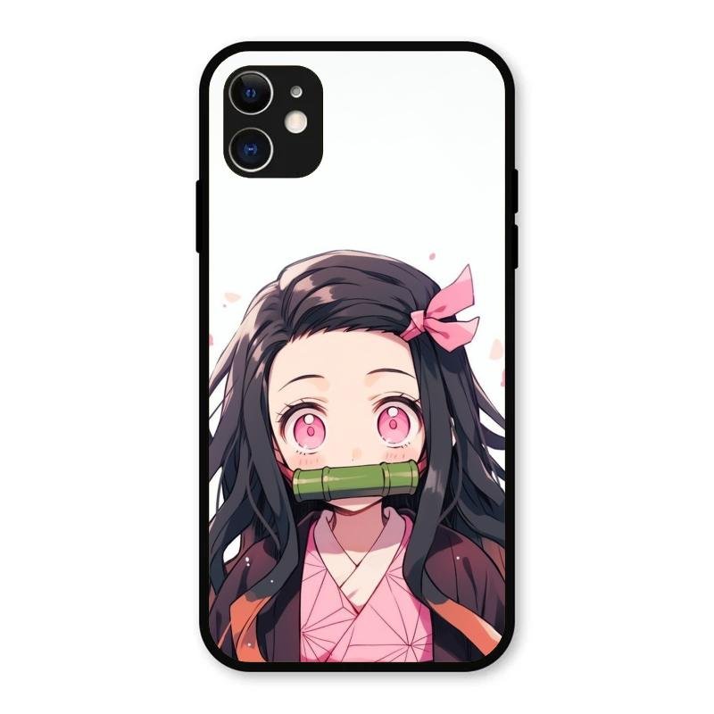Demon Princess Glass Case Cover For iPhone 11
