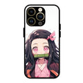 Demon Princess Glass Case Cover For iPhone 14 Pro